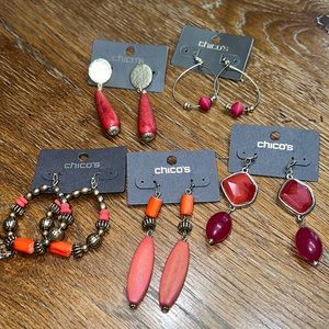 Lot of pretty in pink earrings